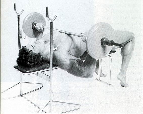 Bench Press Schwarzenegger